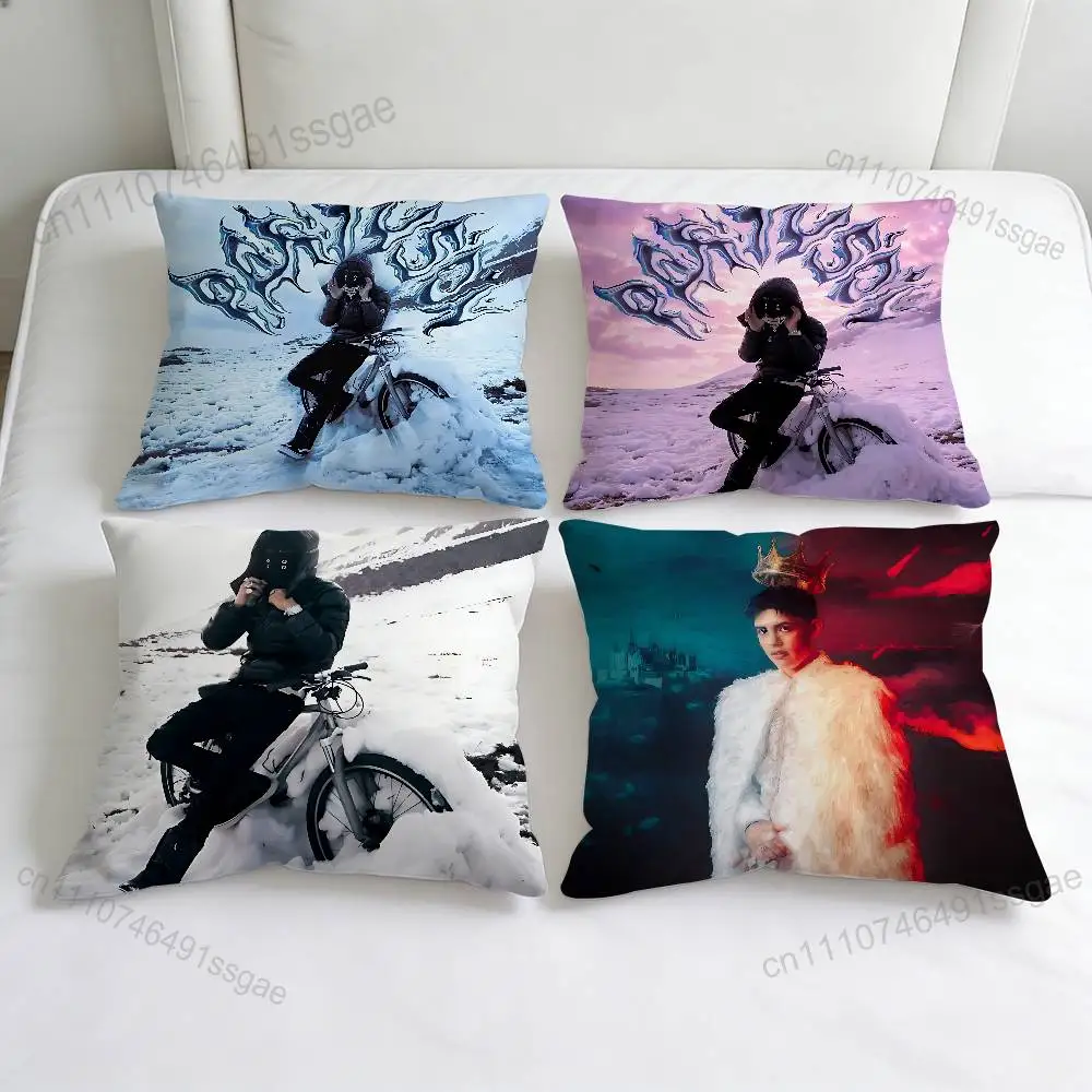 

C-Cris M-Mj Apocalipsis-s Square Pillow Case Soft Decorative Throw Pillow Cover for Home Sofa Bed