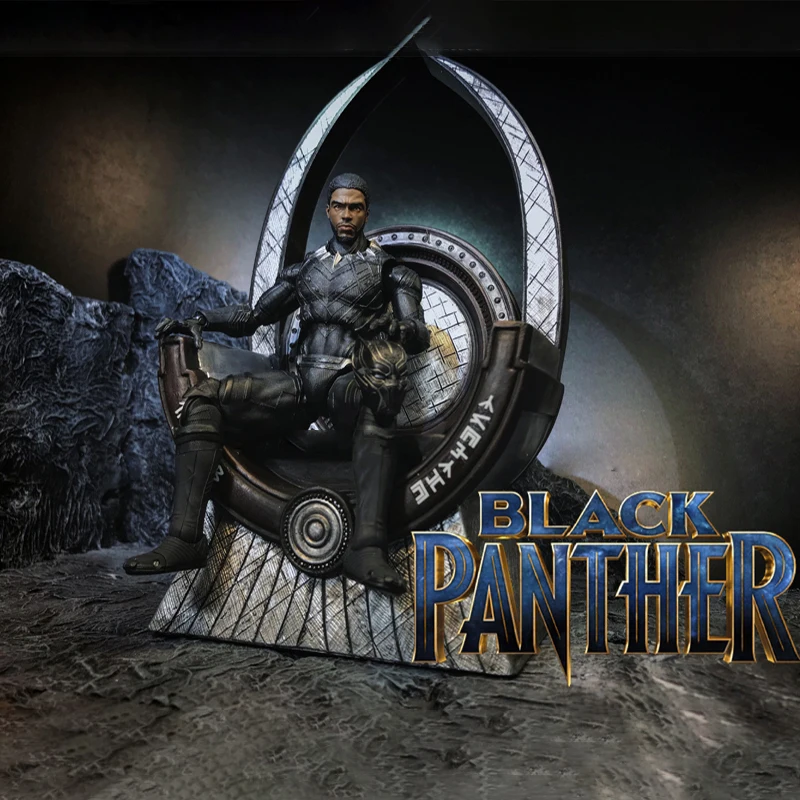 

1/12 Scale Soldier Black Panther King Sofa Throne Suitable For 6-Inch Figure Match Model Scene Decoration Collection Toys Gifts