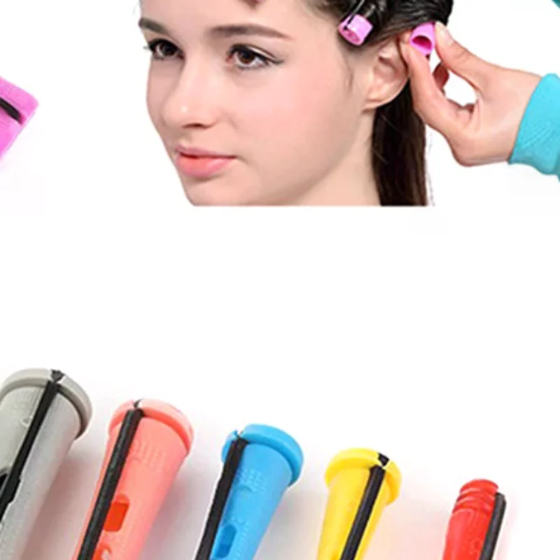 12 Uds. Varillas para permanente del cabello, varillas cortas de ondas frías, rizador de pelo sin calor, varillas para permanente, rulos rizadores, herramientas para rizar el cabello