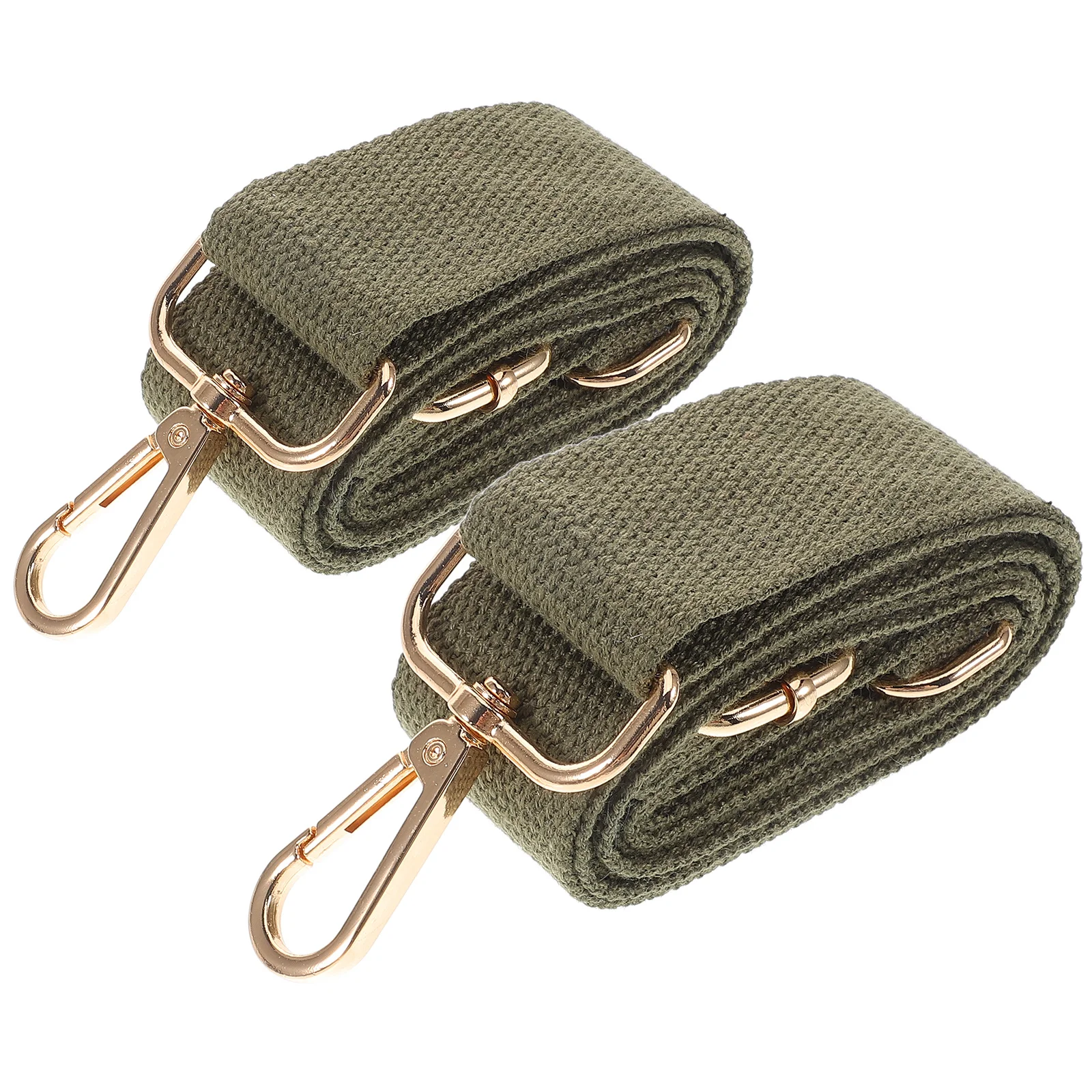 

2Pcs Universal Cotton Linen Shoulder Straps for Women Handbags Crossbody Bag Strap Replacements Adjustable Chic Simple Design
