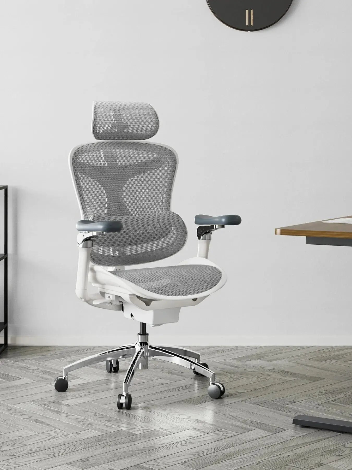 Sihoo-人間工学に基づいたオフィスチェア,3Dアームレストとランバーサポート,コンピューターデスク,家庭用スイベルシート,doro c300,ダイナミック