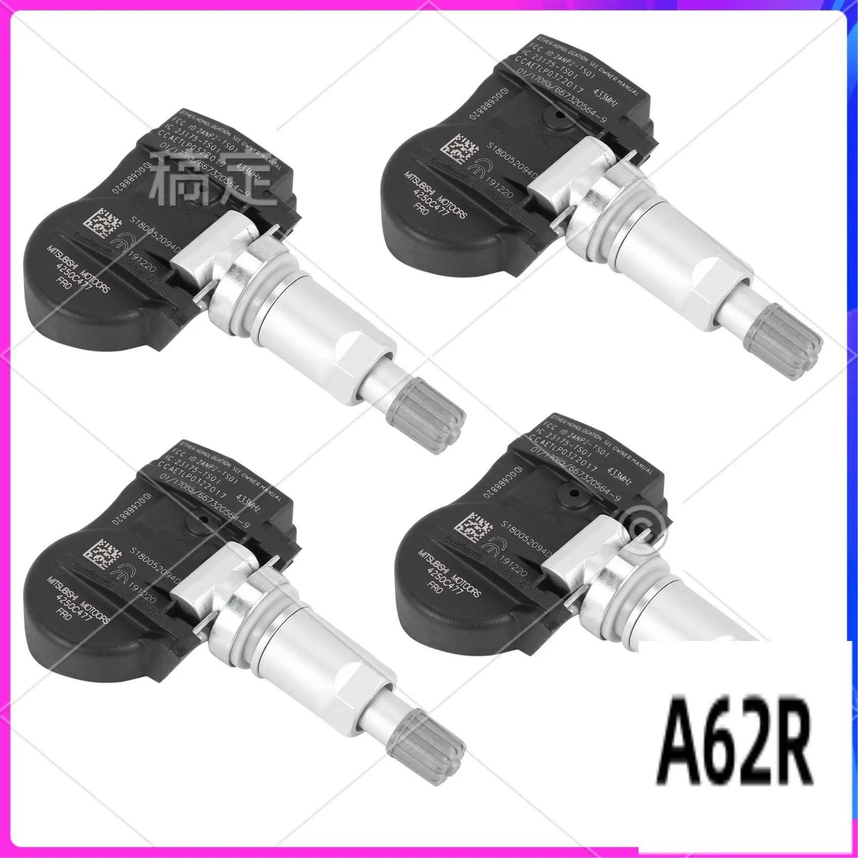 

R2-TPMS Sensor For 2014-2020 Mitsubishi Outlander 433Mhz TPMS Tire Pressure Sensor 4250C477
