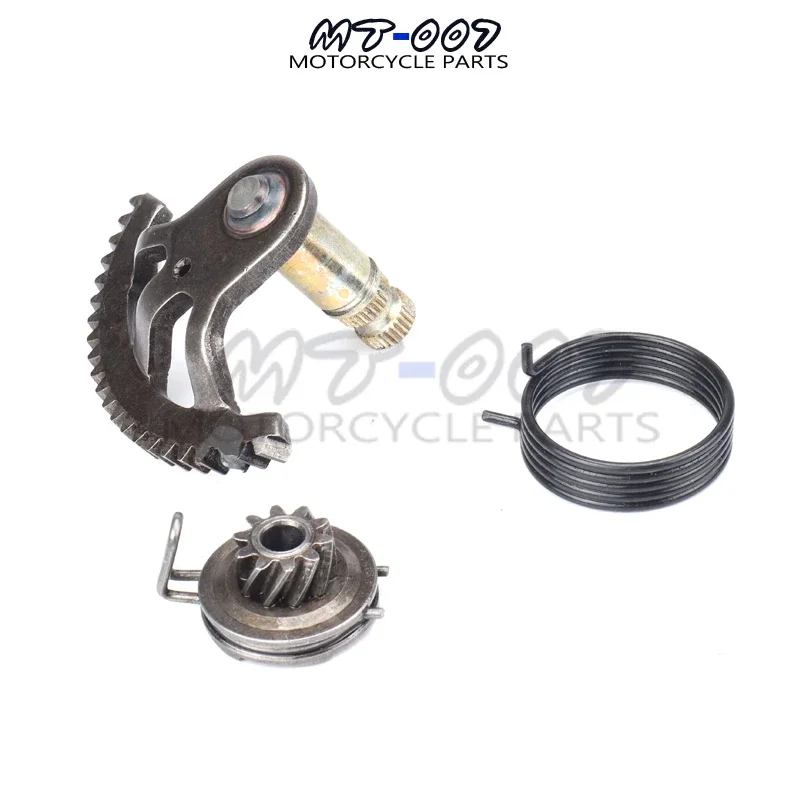 Kick Starter Kick Start Gear Sprocket Spring Kit For Sx50 65 Sx 50CC 65CC Engine Parts Mini Moto SR SX Kick Start Kicker