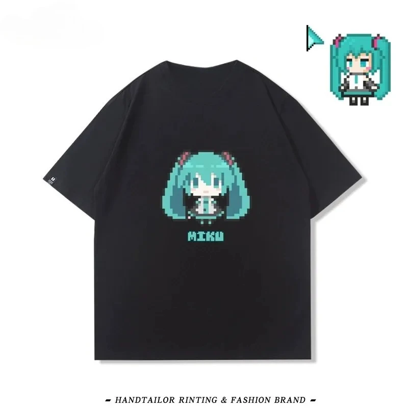 تيشيرتات فوكالويد العصرية للرجال لعام 2025 |   Miku x Miniso الرسمي |   قماش قطن 100% قابل للتنفس S-5XL ملابس رجالية