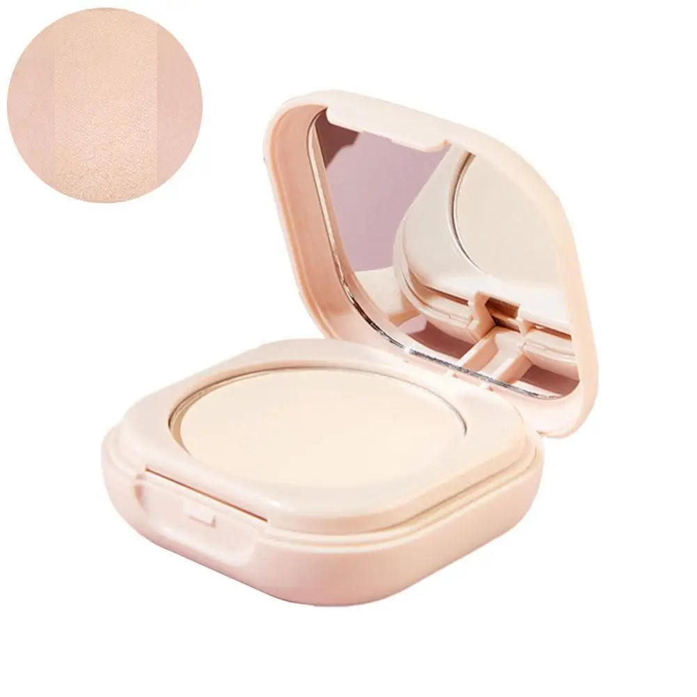 Polvo suelto coreano, corrector completamente brillante, base Mineral para la cara, Cosméticos de maquillaje duradero, polvo compacto prensado