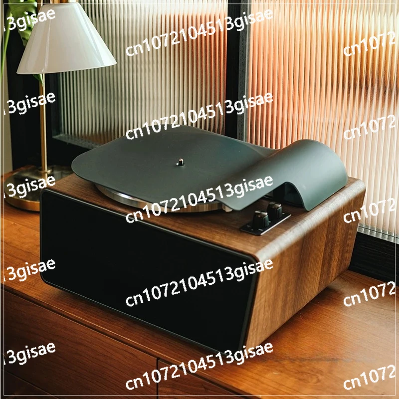 Gramo  Phone 2-Speed BT5.0 AUX-in Line-out RCA Output Player Turntable Retro Record Player LP Built-in Speakers Vintage view 3