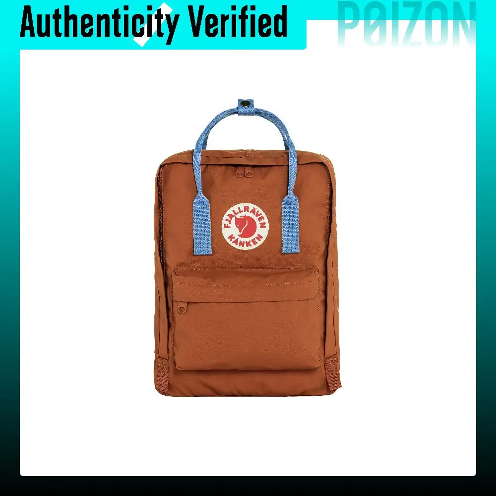 Fjallraven Kanken 16L Backpack Outdoor Bag Vinylon Orange Unisex 23510-243/537