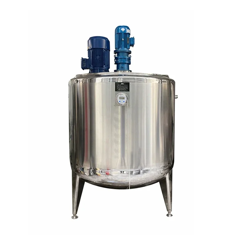 300l-50000l Stainless Steel Liquid Mixing Tank With Agitator Hand Wash Liquid Soap Making Machine Mixer