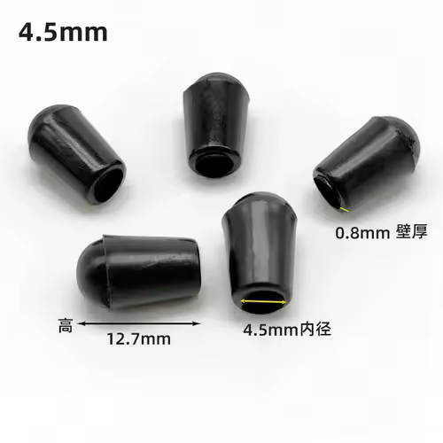 10/20/50PCS PVC Soft Rubber SleeveCable Wire Waterproof Cover Steel Pipe EndCap Thread Protection Caps Coat hanger ProtectiveCap - Image 36