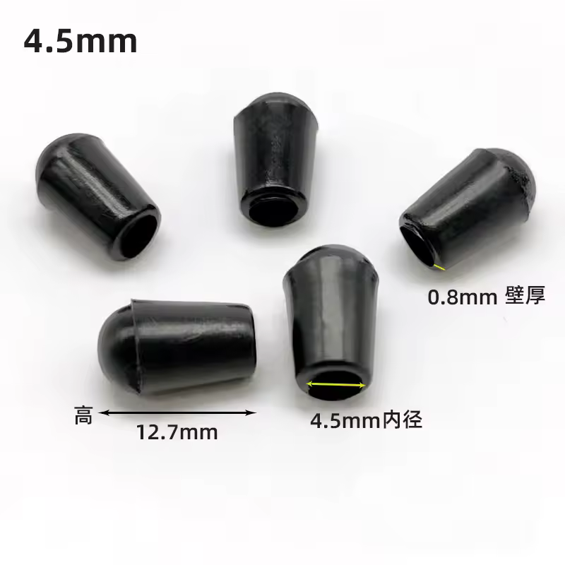 10/20/50PCS PVC Soft Rubber SleeveCable Wire Waterproof Cover Steel Pipe EndCap Thread Protection Caps Coat hanger ProtectiveCap - Image 36