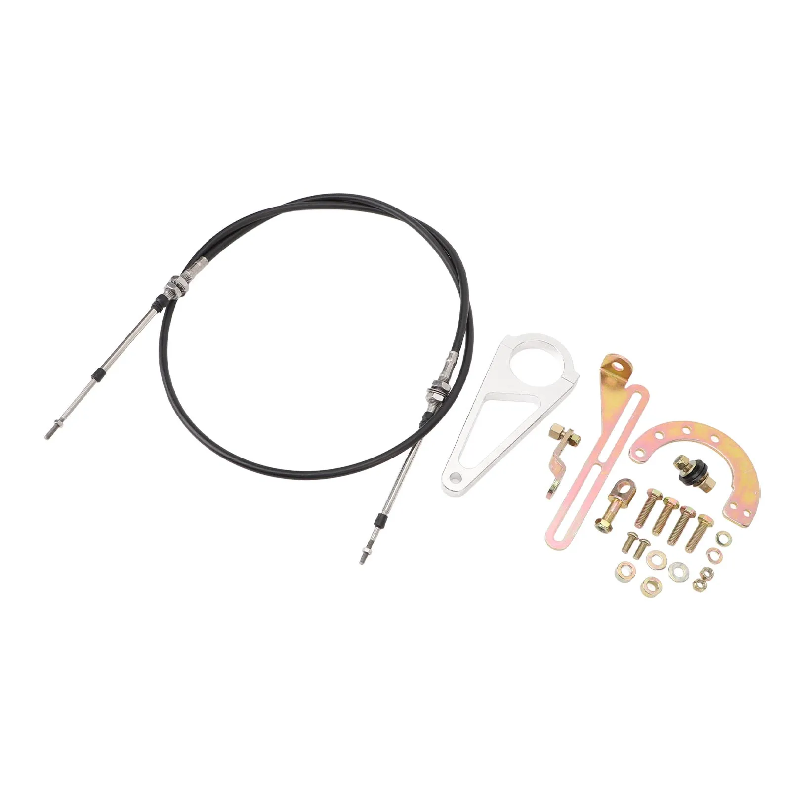 Cable Column Shift Linkage Kit High Strength ACA 1804 for TH350 TH400 700R4 TH200 2004R 4L80E Transmissions view 3
