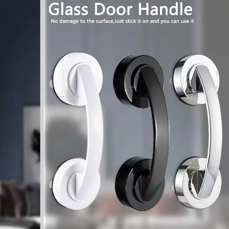 Shower Handle Grab Bars For Bathtubs Showers Suction Grab Bar Bathroom Bathtub Bath Handles Handicap Elderly Seniors Safety Grip