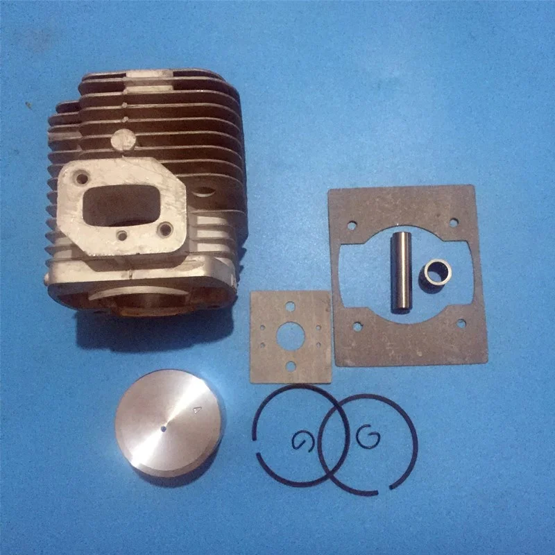 63cc 48mm Cylinder Piston Ring block gasket bearing For 1E48F 48F Motor Brush Cutter Scooter Earth Ground Drill Huasheng Kesai