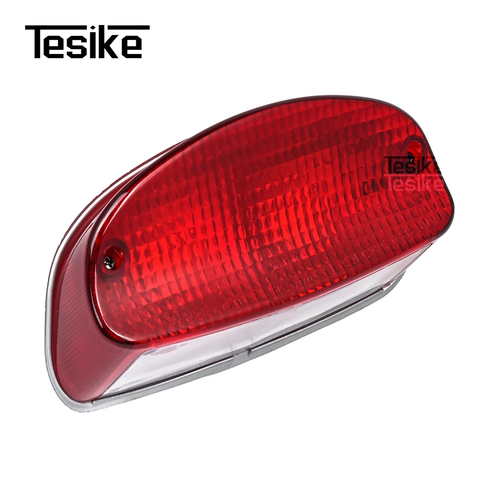 Motorcycle Tail Light Rear Lamp Red or Clear Lens ABS For Honda CBR1100XX Blackbird Shadow Spirit 1100 XXV 600 CB600 Hornet