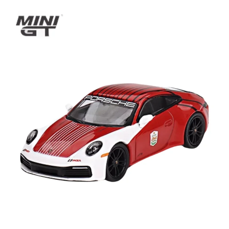 

In stock 1/64 911 Carrera alloy simulation static model, children's collection of decorative toys, for children's holiday gifts.