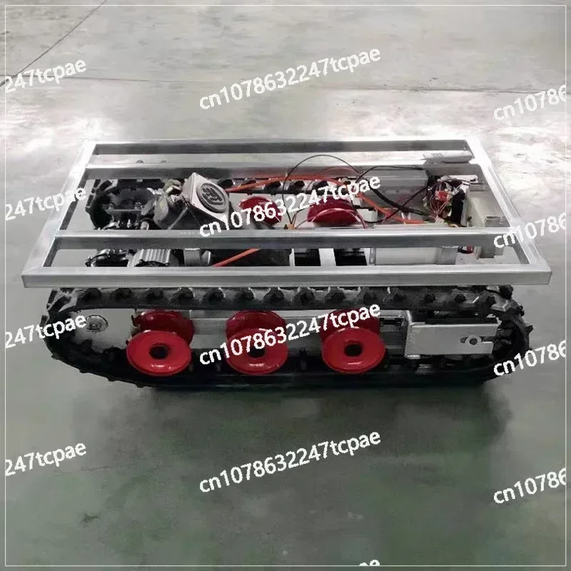 Remote control electric crawler, creeper, transporter, construction machinery, lawn mower, dispenser, lifting platform chassis