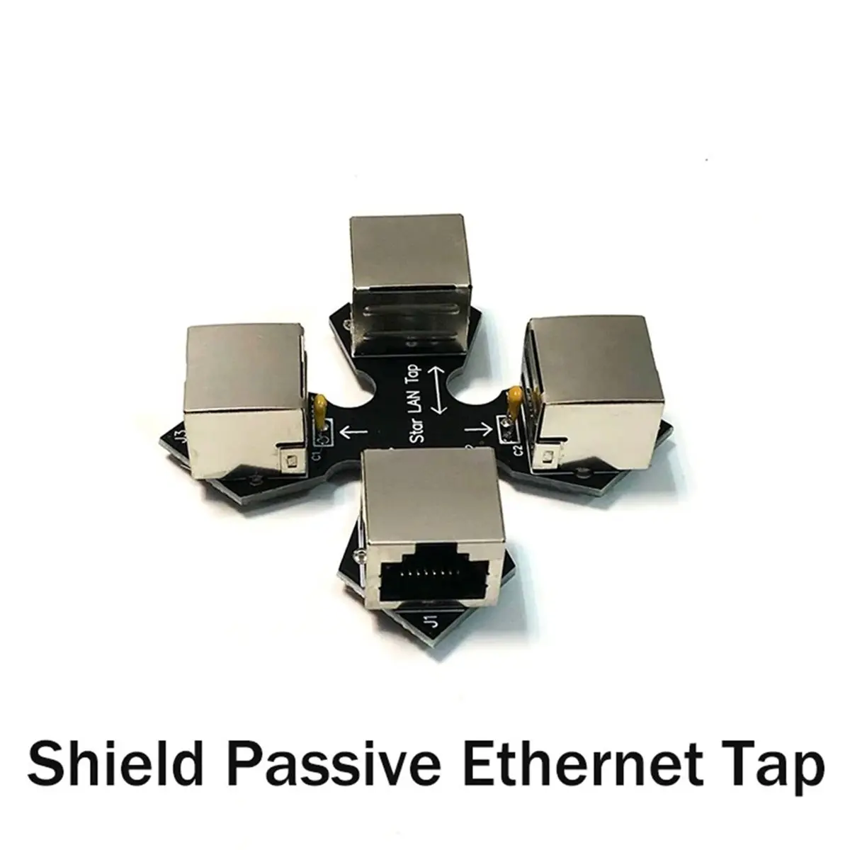 Throwing Star LAN Tap 1.5 Network Packet Capture Mod Replica Monitoring Ethernet Communication Tool Shield RJ45