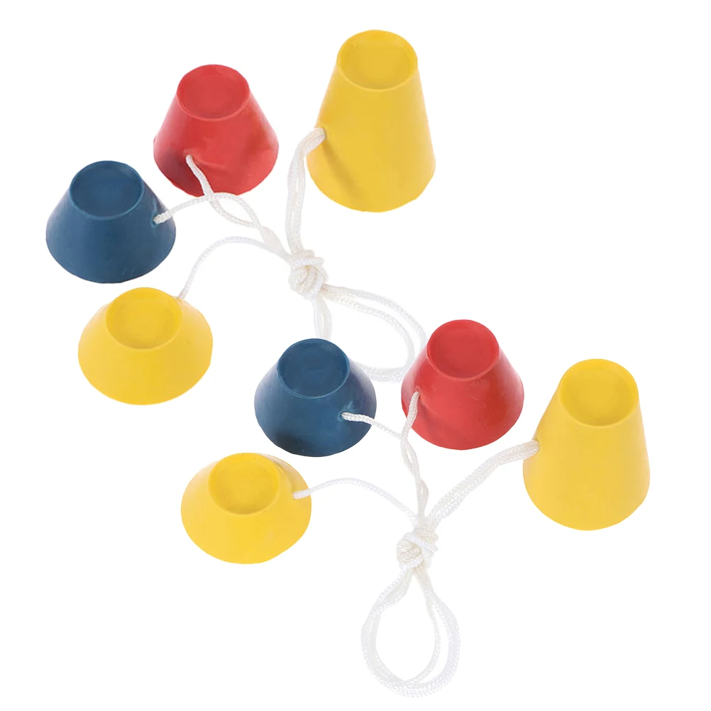 

8 pcs Rubber Tees Holders Stable Durable Golf Ball Stand For Driving Range Mats Indoor Outdoor Training Unbreakable Golf