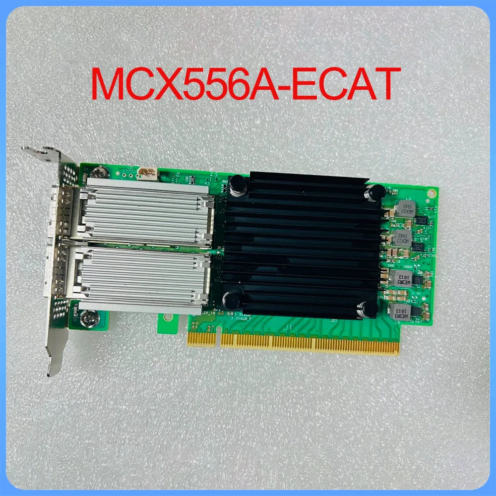 For Mellanox MCX556A-ECAT 100G cx556A 7359059 dual-port 10 Gigabit network card