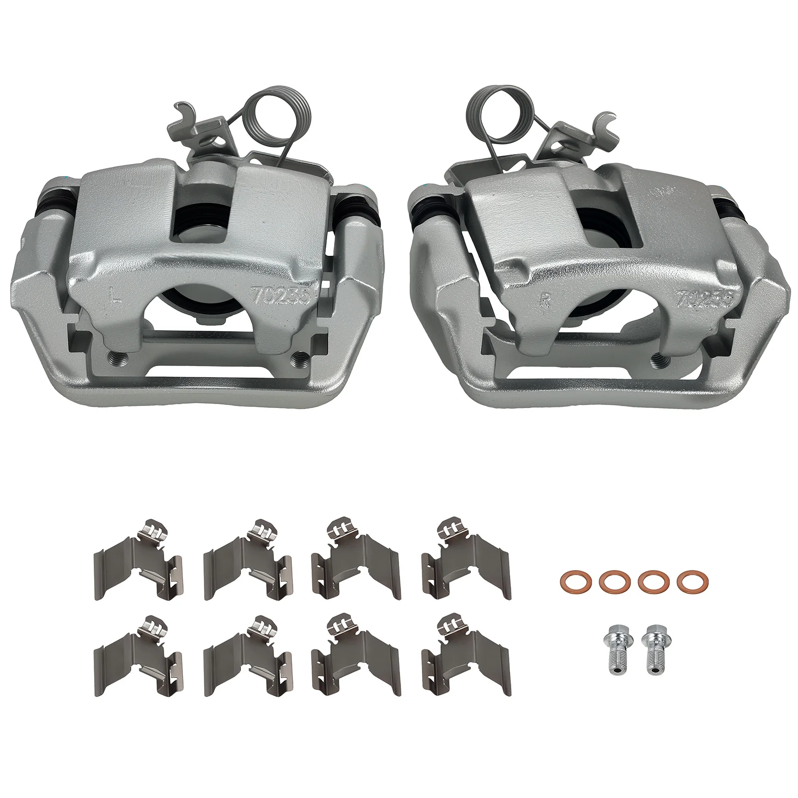 

Rear L&R Brake Caliper w/Bracket for Ford Special Service Police Sedan 2014-2018