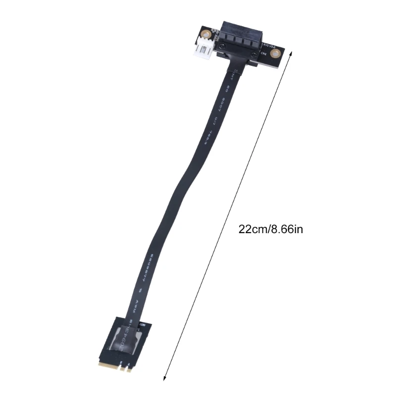 M.2 2 Key A+E to PCIe 1X Connectors Cable 270 Degree Turn for Capture Cards 87HC image 6
