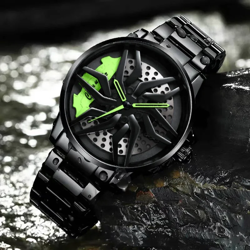 Wheel style new one-piece delivery TikTok cross-border automatic movement watch