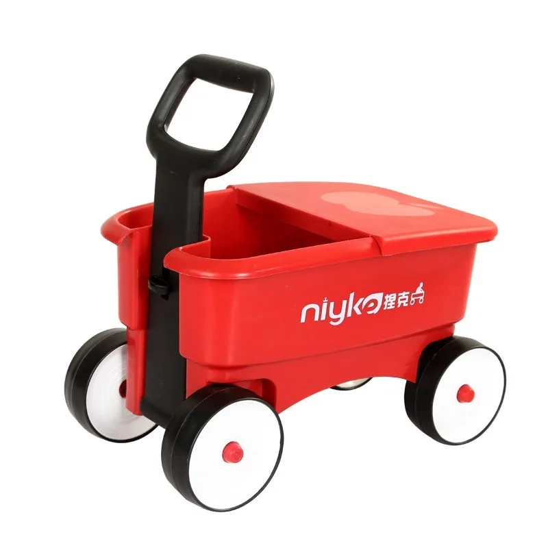 LazyChild 2023 New Four-in-one Children's Pull Cart Baby Can Sit And Ride A Four-wheeled Scooter 1-6 Years Old Children's Yo-yo