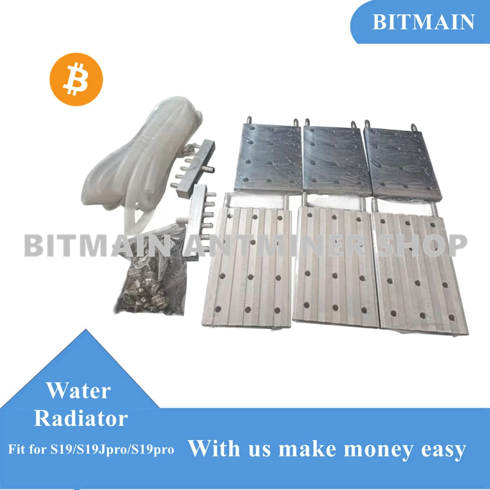 

Antminer Bitmain S19 Serials Water Cooling Radiator For Miner & Server Hash rate Increased S19/S19Jpro/S19pro