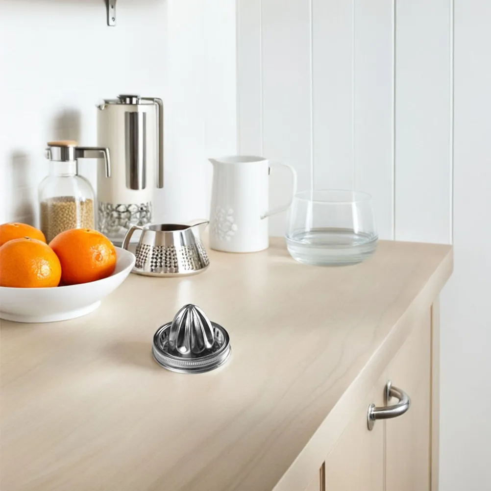 

3Pcs Citrus Juicer Lid Manual Jar Cover Portable Handheld Lemon Orange Juicer Accessories for Home Kitchen Outdoor