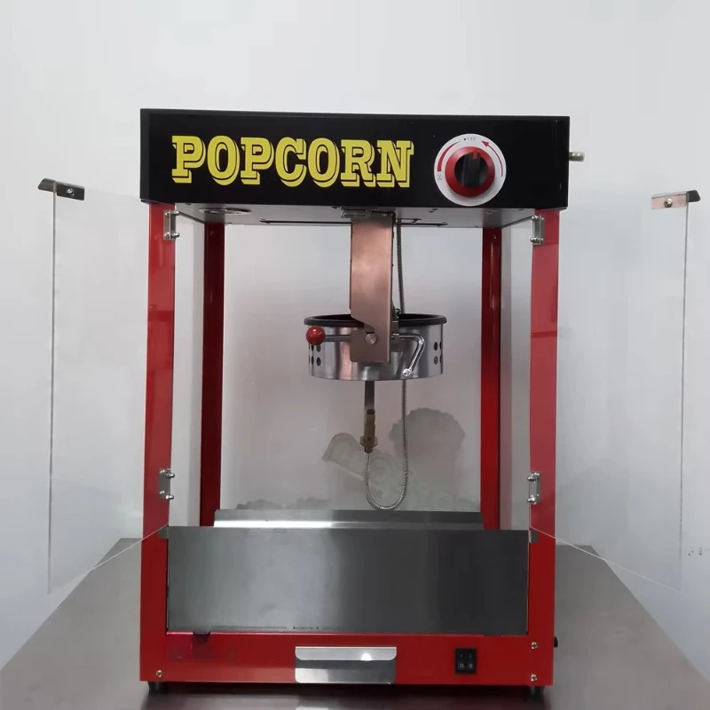 Gas Popcorn Machine Commercial Popcorn Making Machine Industrial Automatic Popcorn Machine