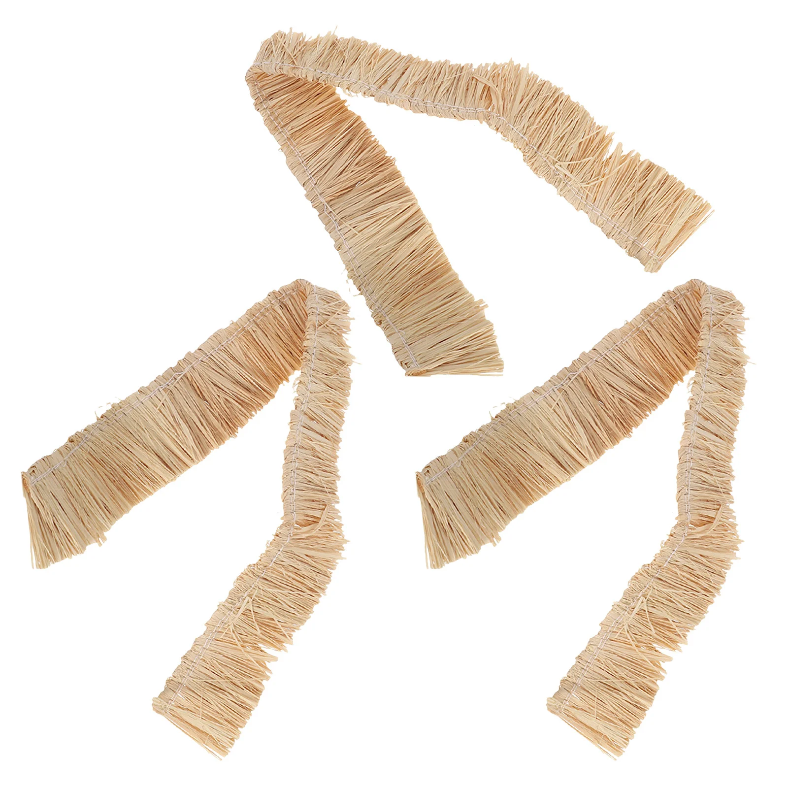 6Pcs Miniature Artificial Thatch: Soft Small Grass Roof Effect for Dollhouse Thatching Fairy Garden Straw Roof Decorative Hay