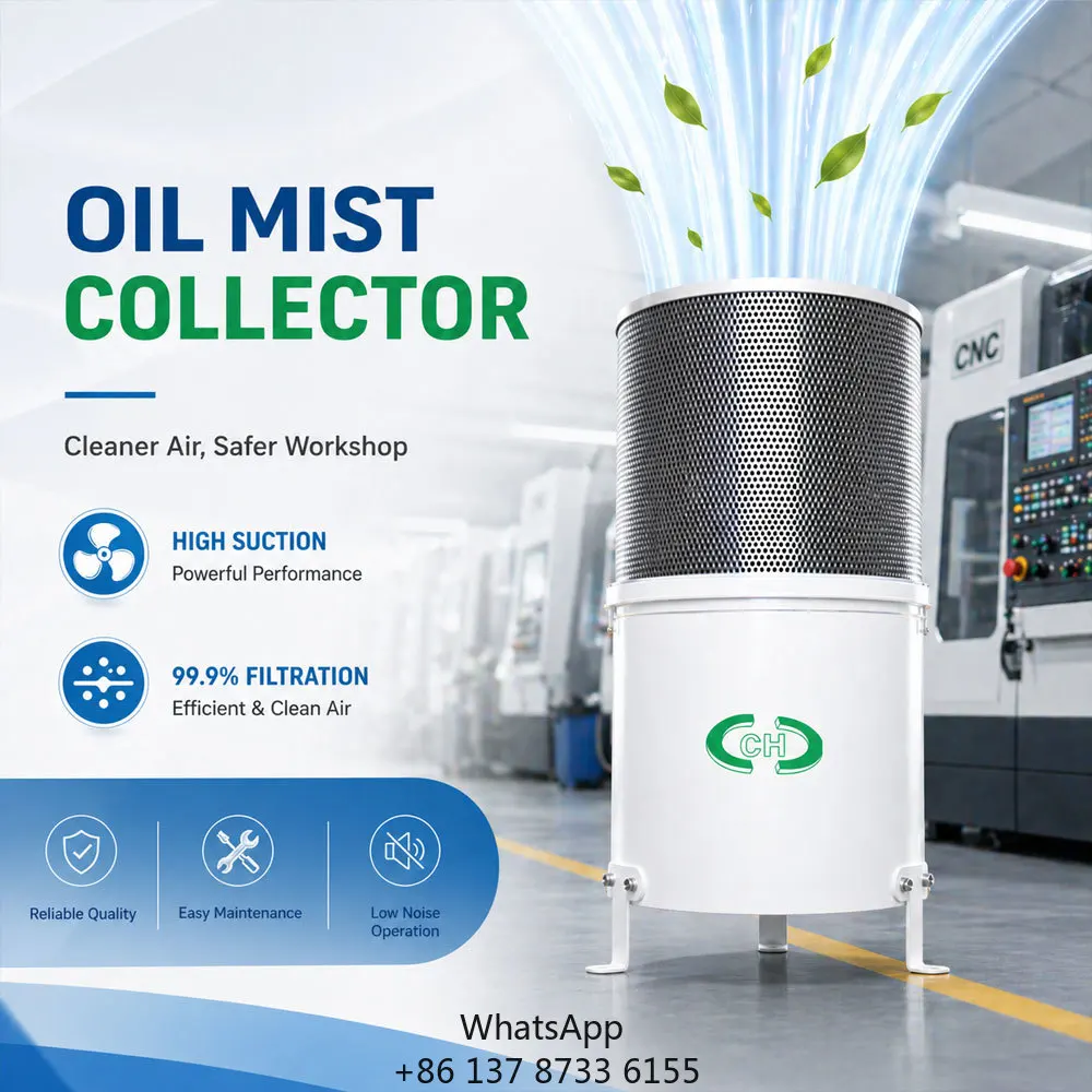 Automated Centrifugal Oil Mist Collector For CNC Milling Machine