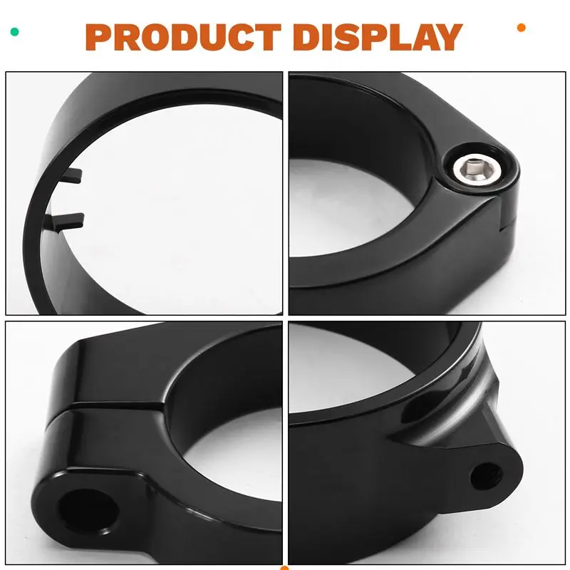 Motorcycle Speedometer Ring Relocator Clamp Side Mount Bracket For Sportster XL 883 1200 1995-2015-A28K