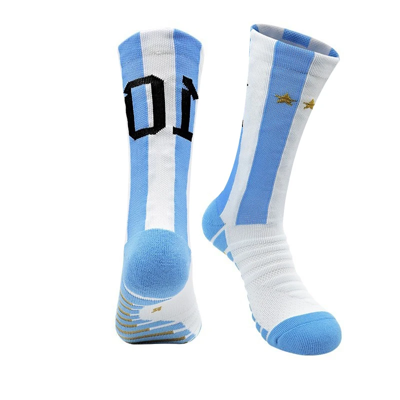 Club Football Non-slip Professional Soccer Socks Sports Breathable Towel Thickened Sock Football Teams Socks For Men Children