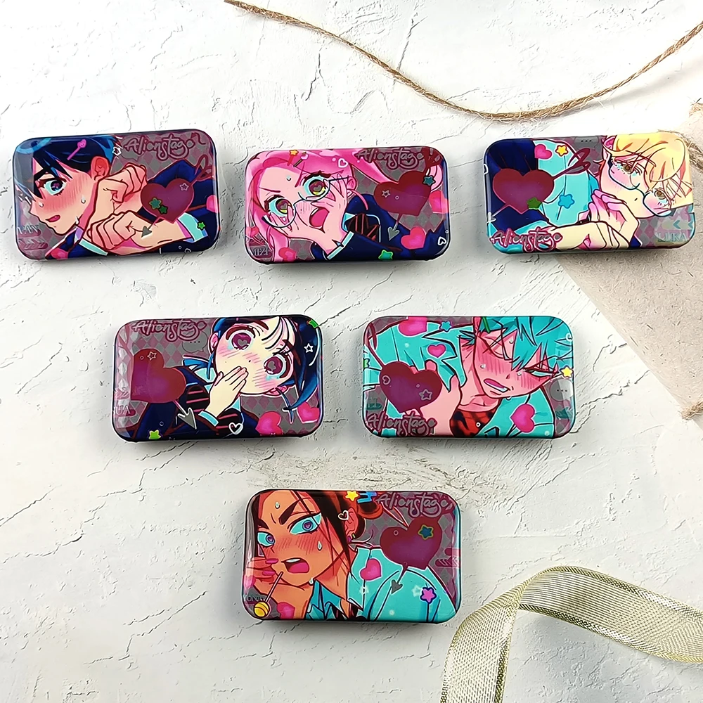 Anime ALIEN STAGE Brooch TILL IVAN Sua Luka Hyuna Cartoon Cosplay Badges Lapel Pins Accessories Jewelry Gifts For Girls