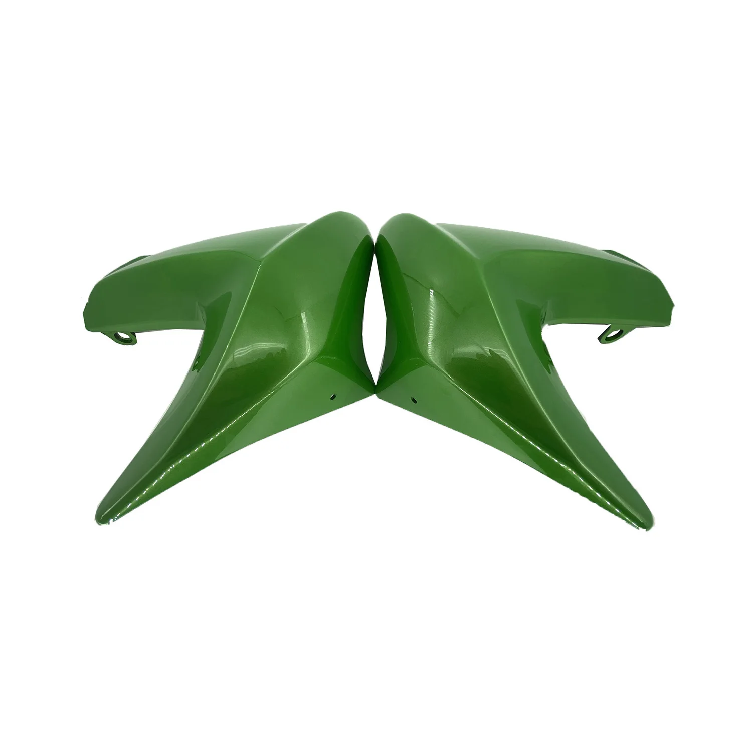 

Зеленый правый + левый боковой обтекатель панели радиатора для KAWASAKI ER6N ER-6N 2012-2016 2015