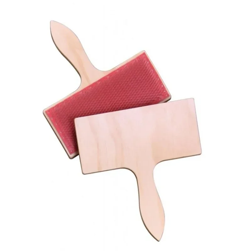 Extra large professional comb brush color mixing tool fiber art wool felt designer recommended handmade brush