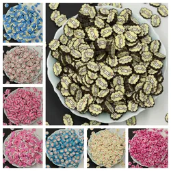 100g Polymer Clay 5mm/10mm Cartoon Monkey Pig Cow Slices Candy  Stocking Sprinkles for Shakers DIY Crafts Scapbook