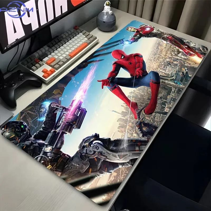 Superhero Spider-Man XXL Desk Mat, Anti Slip Rubber Base Gaming Mousepad for Gamer Desktop & Game Room
