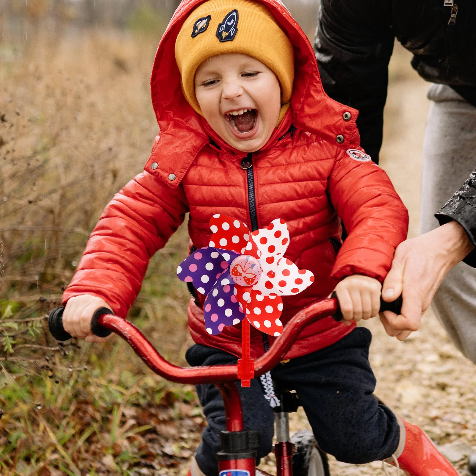 

1Set Kids Bike Accessory Cartoon Windmill Spinning Pinwheel Bicycle Decoration Lightweight Portable Durable Windmills