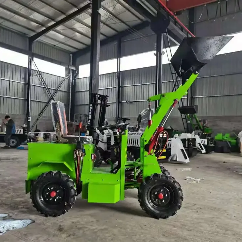 

2024 Small Electric Wheel Loader Hot Selling Home Farm Use Electric Loader Mini Electric Powered Wheel Loader