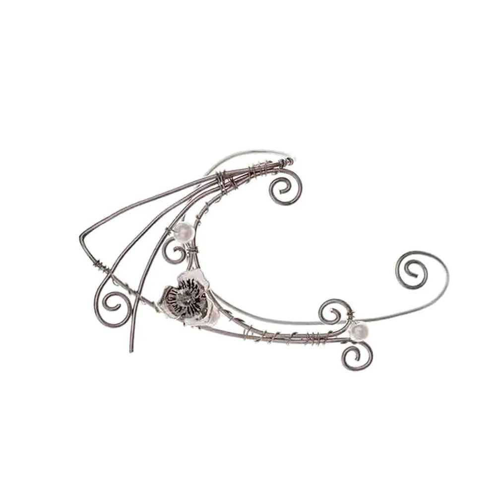 

Vintage Clips Non-Piercing Elves Cuffs For Women Fashion Accessory Gift Copper Ear Pendant Ear Bone Clip Cosplay Jewelry