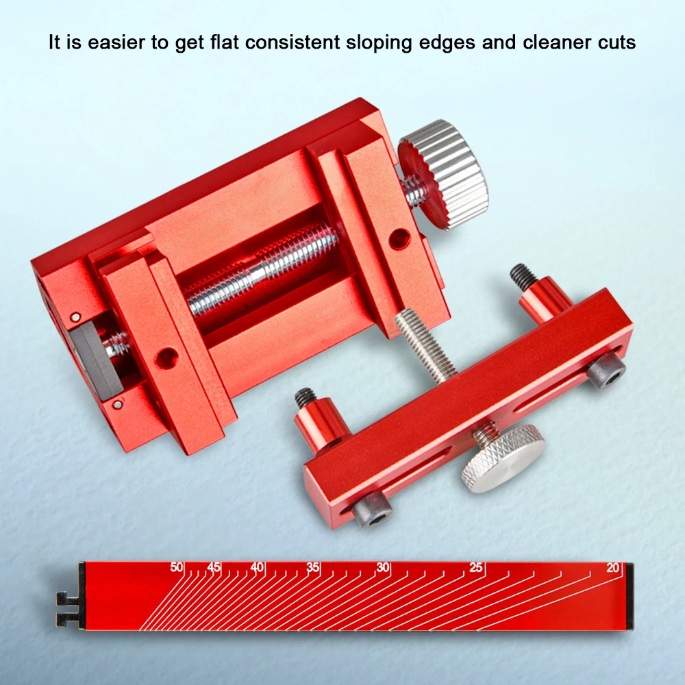 Angle Adjustable Sharpener Woodworking Tool Sharpening Jig Clamping Adjustment Inclined Edges Wood Chisel Fixing Bracket
