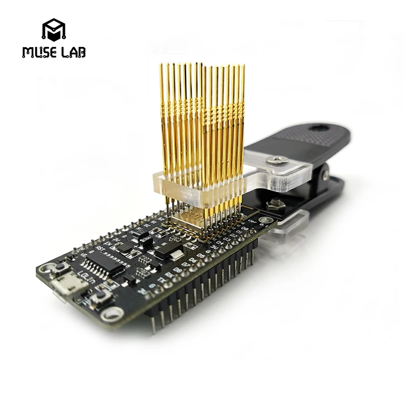 ESP8266 Sonde Clip Sonde Werkzeug Programmierung Download Brennen Fehlersuche Inspektion Leuchte Werkzeug für ESP-07 / 12E / 12F