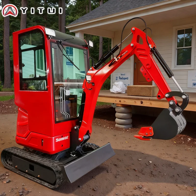 تخصيص اليورو 5/CE/EPA حفارة صغيرة 2 طن موثوقة محرك كوبوتا حفار مدمج للمنزل لتقوم بها بنفسك وتجديد الحديقة
