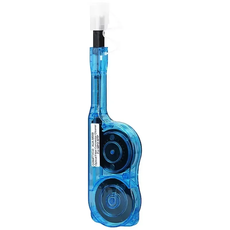 AUA-M600 Optical Fiber Connector Cleaner for MPO MTP with 600 Times Fiber Optic Cleaning Tool One-click Cleaner