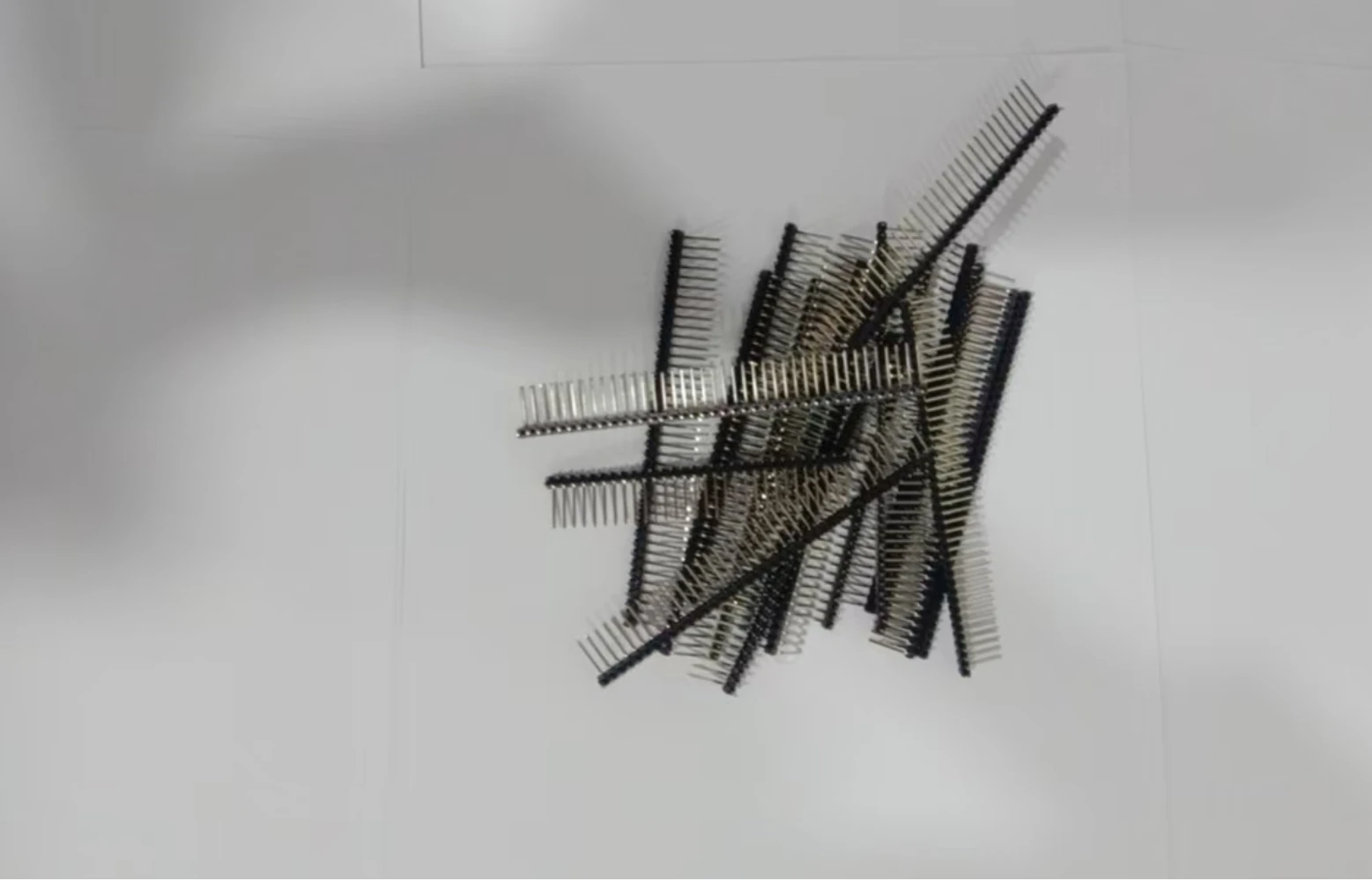 

100PCS 2.54MM Pin Header Right Angle (90°) 6P 7P 8P 9P 10P