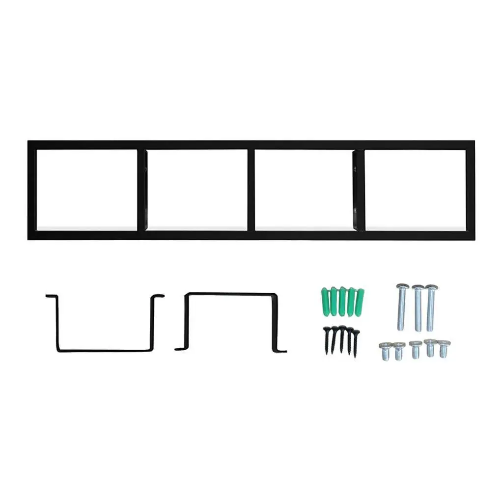 CD DVD Display Rack Organization Wall Mount for Homes CDs DVDs Store Offices