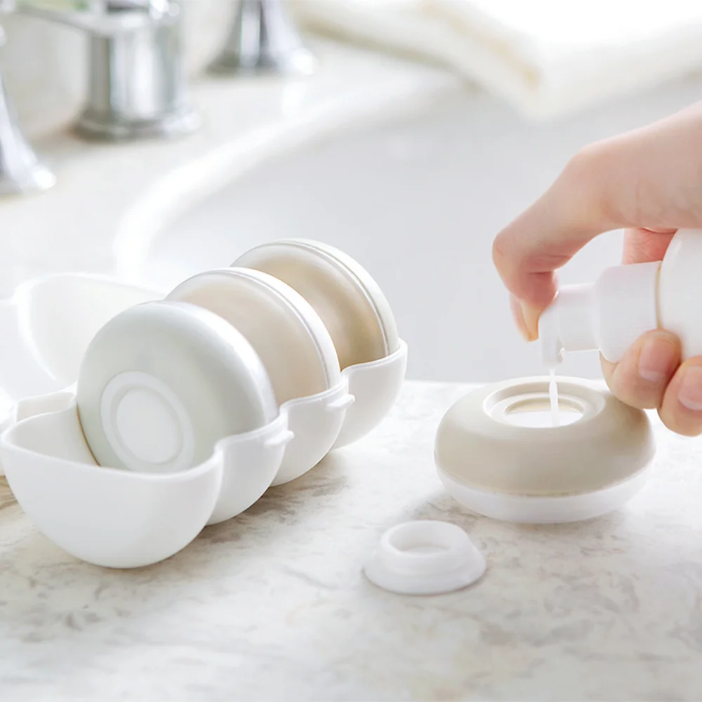 

Bathroom Accessories Soap Despenser Box 2022 Travel Portable Liquid Soap Bottle Shampoo Products Household Merchandises Home