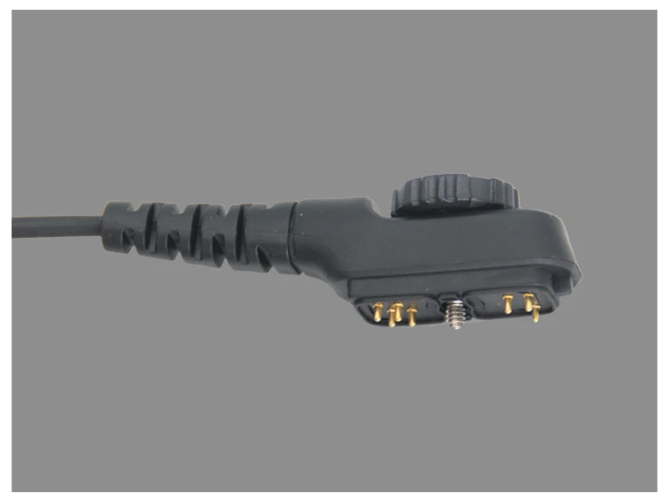 Adapter Kabel Stecker für Hytera HYT PD700 PD70 PD780 PD782 PD790EX PT580H Walkie Talkie K-Typ 2 Pin Headset mikrofon – Detail 5